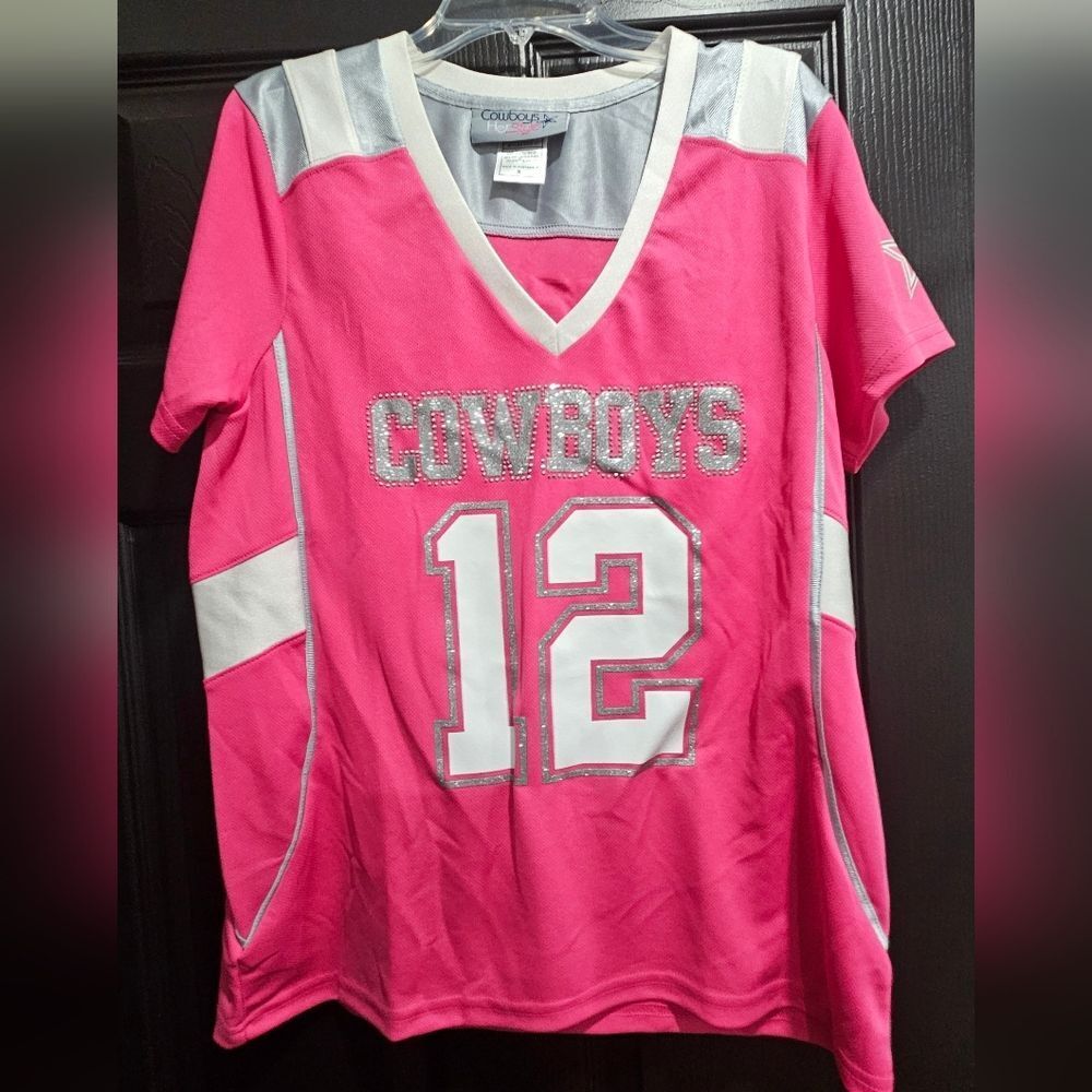 Cowboys Pink Jersey Top